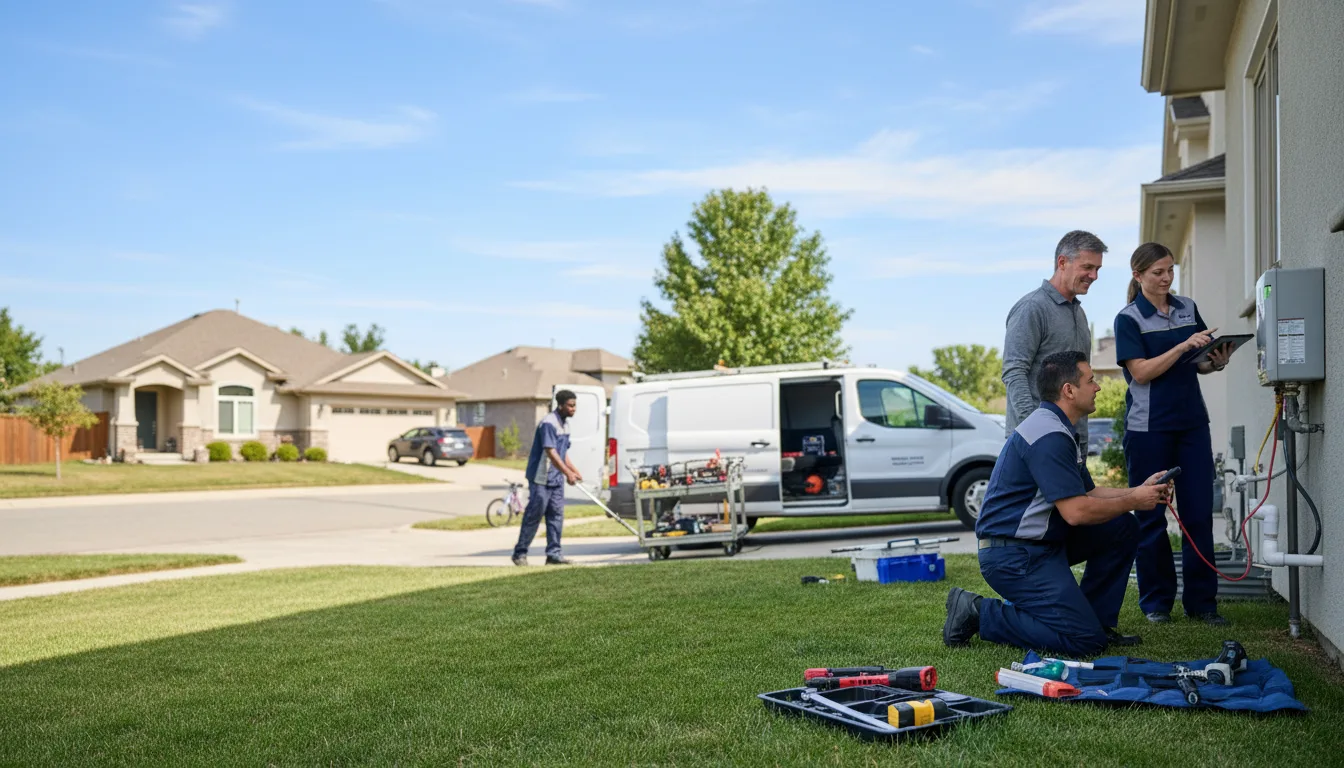 Professional Outdoor Tankless Water Heater Installation in Cloverdale, IN